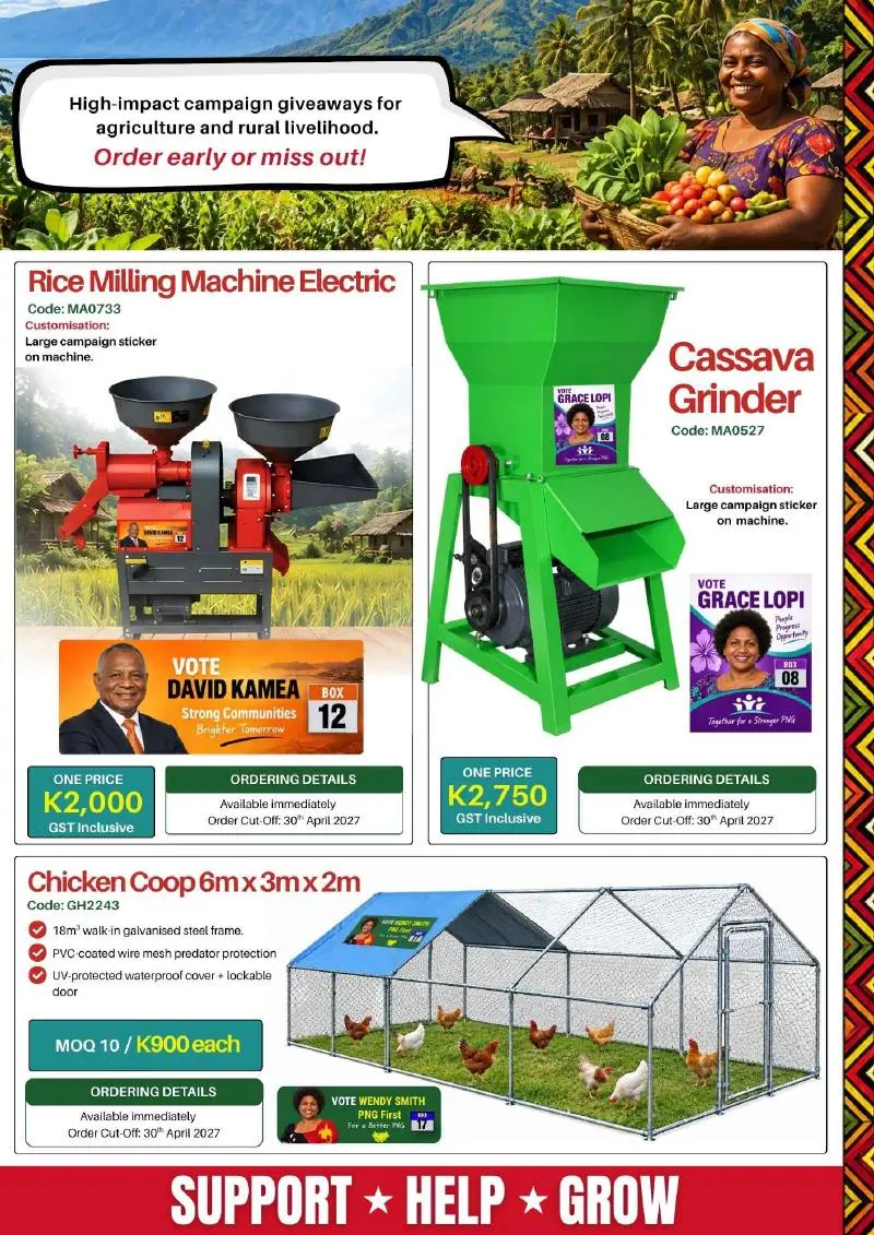 Page 7: Agriculture processing machines and poultry equipment