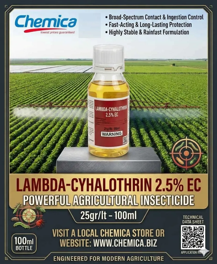 Lambda Cyhalothrin 25gr/lt 100ml