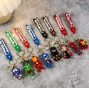 Toy Keychain Characters w/Silicon Strap TY986334