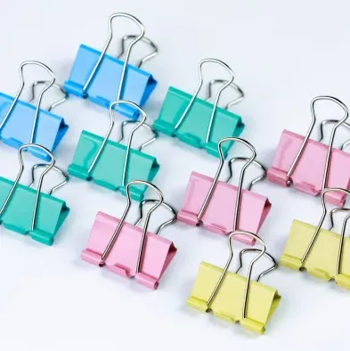 Clip Binder 15mm 100pcs/box WA75-9