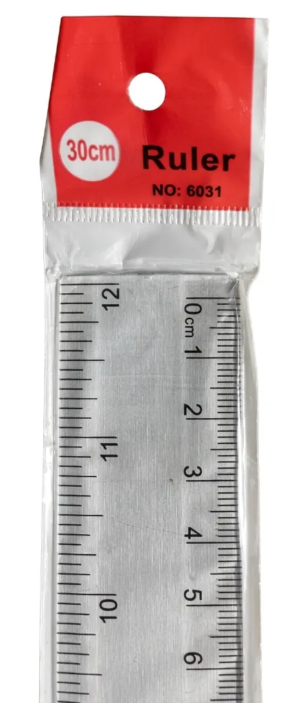 Ruler Plst 12" 6031 30cm