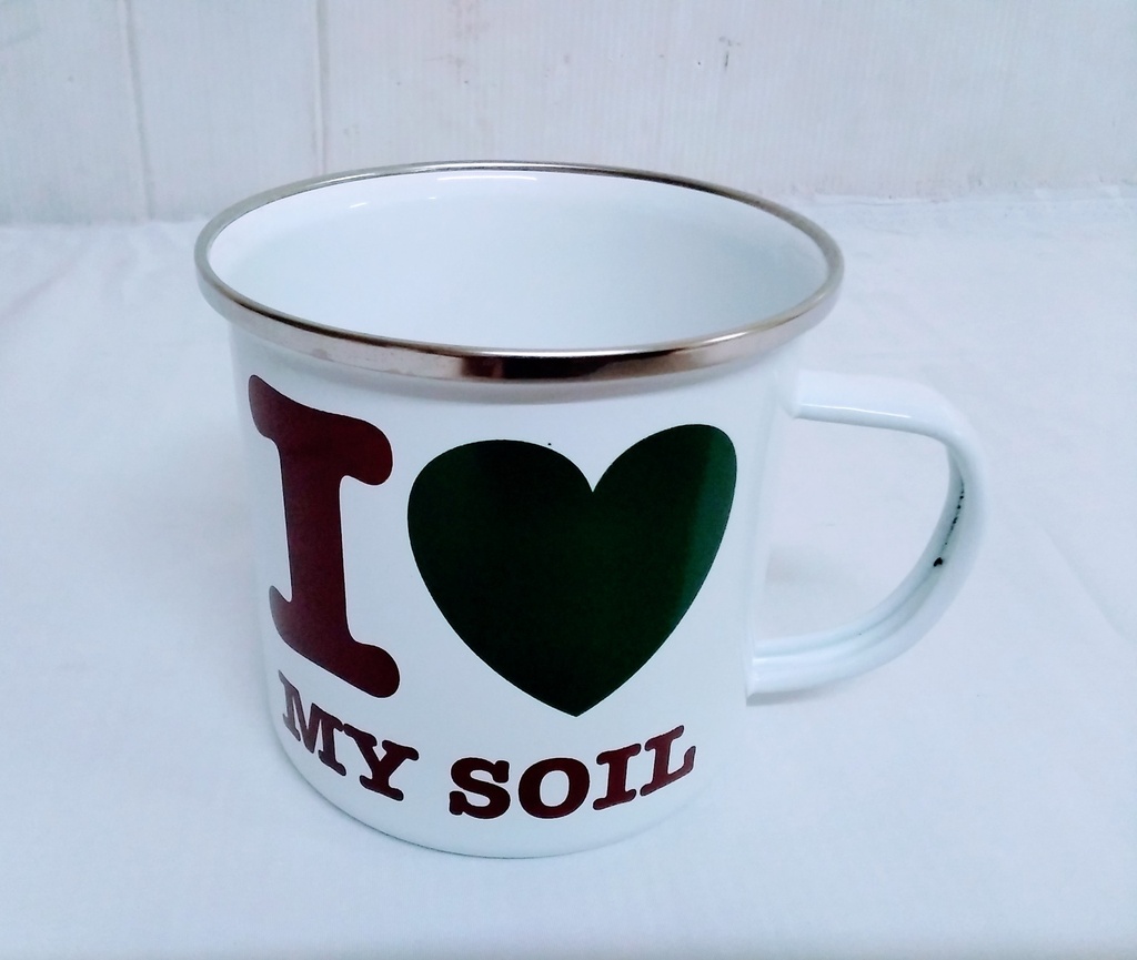 Mug Enamel W/Print 10cm