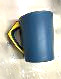 Cup Plastic Blue w/handle