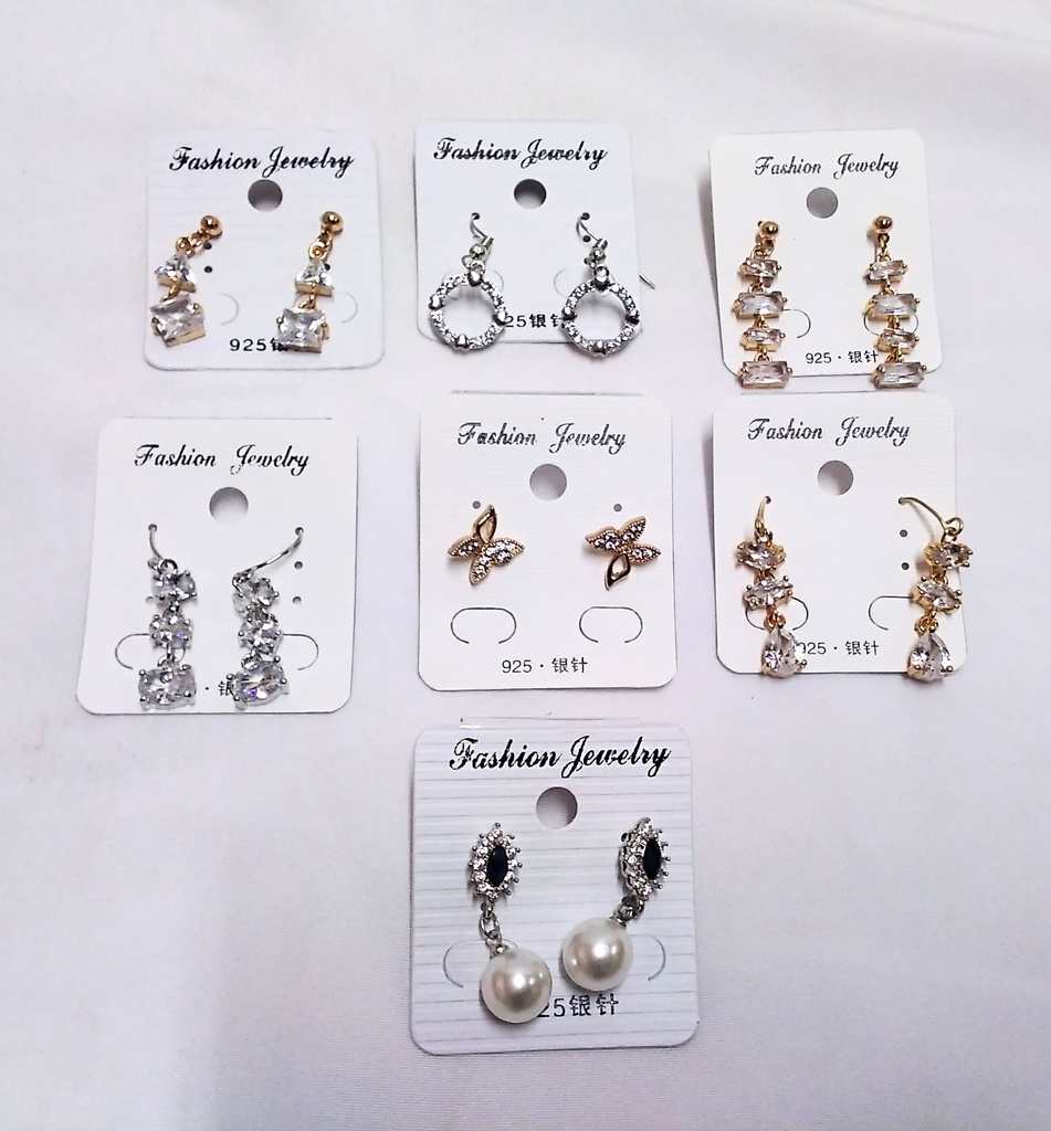 [VI5803] Jewellery Earrings Silver #23