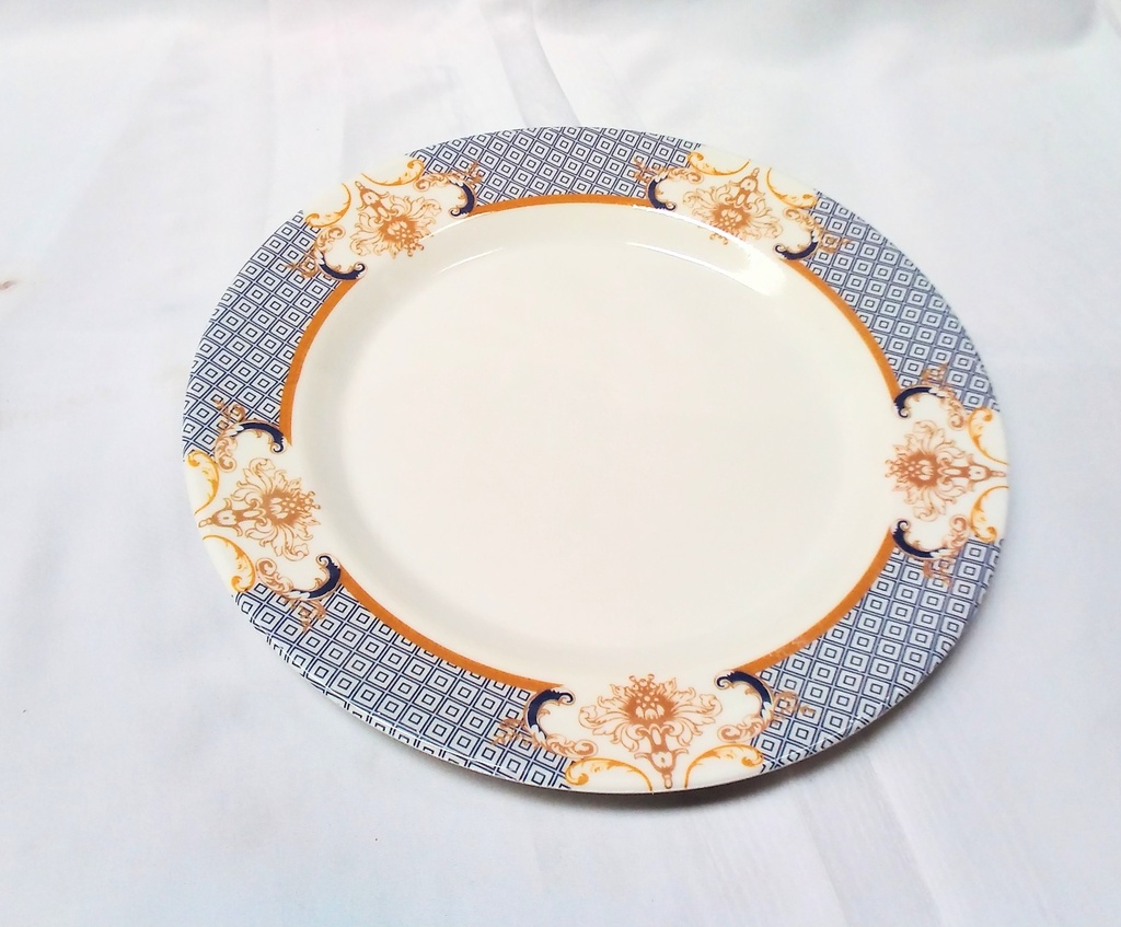 Plate Pattern Plastic 9"7809