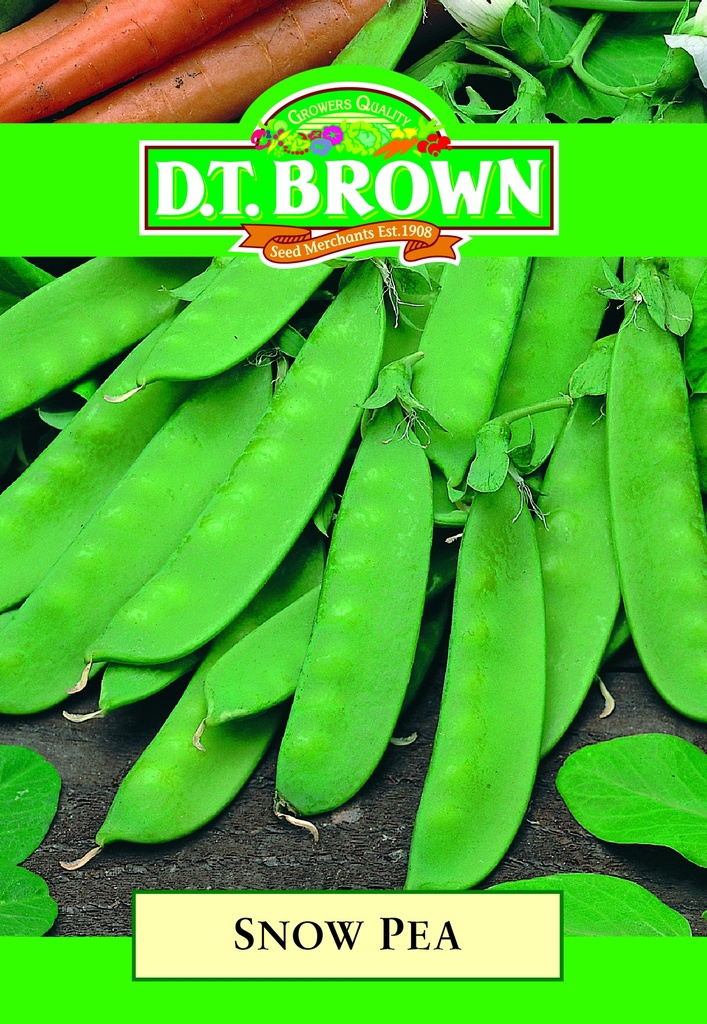  Seed Mr Fothergill'sl Pea Snow 20g #2260