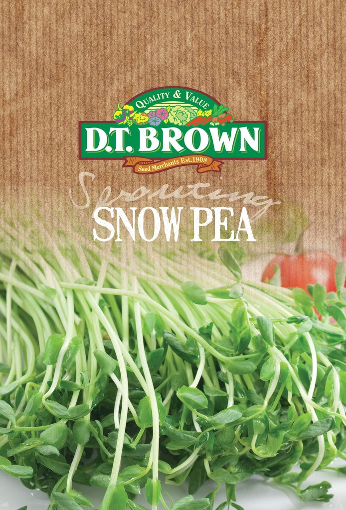 [SD0315]  Seed Mr Fothergill'sl Pea Snow Sprout 50g #2319
