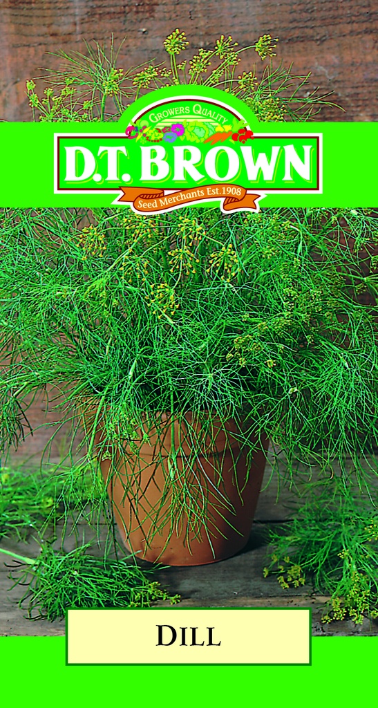 [SD0323]  Seed Mr Fothergill'sl Dill 1.227g #2707