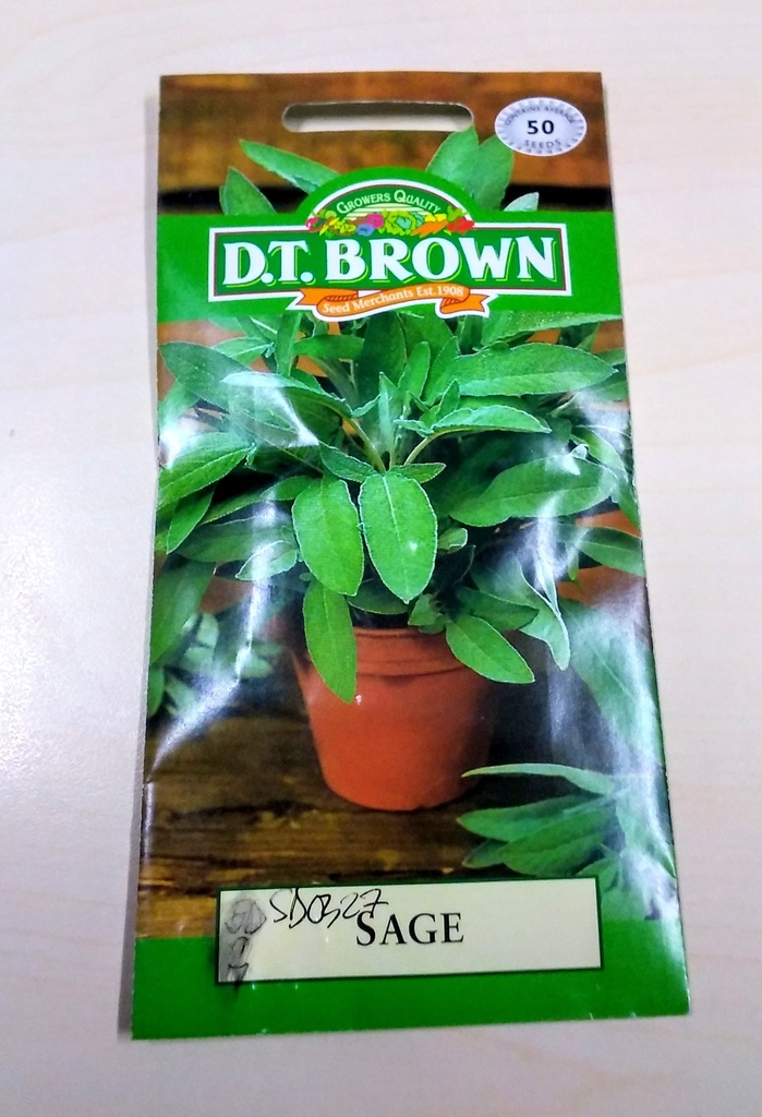  Seed Mr Fothergill'sl Sage 0.55g #2715