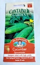 Seed Mr Fothergill'sl Cucumber Spacemaster 2.5g #5688