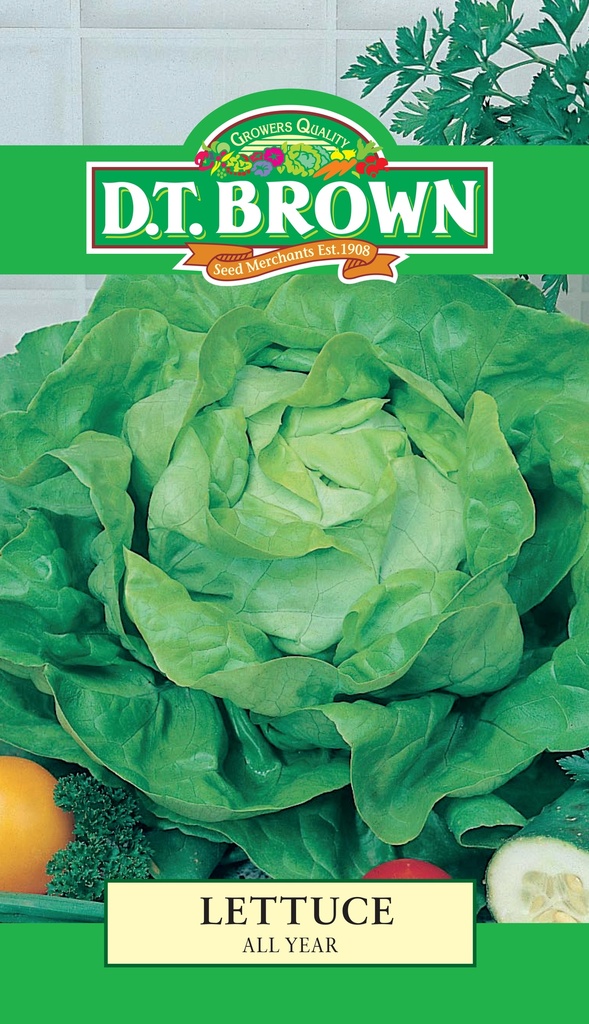 [SD0344]  Seed Mr Fothergill'sl Lettuce All Year 0.794g #2223