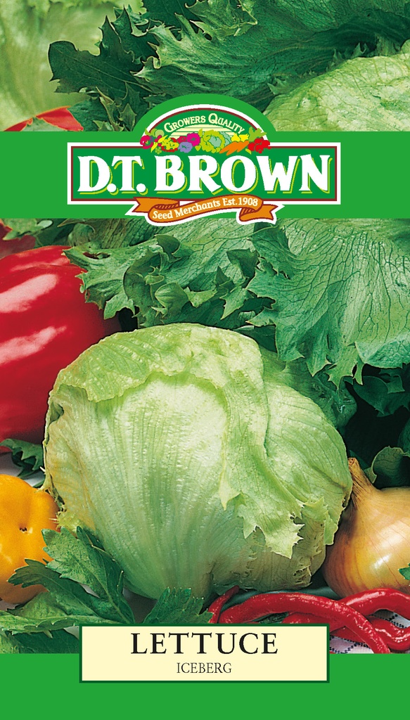 [SD0345] Seed Mr Fothergill'sl Lettuce Iceberg 0.926g #2271