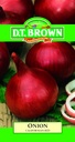 Seed Mr Fothergill'sl Onion Californian Red 1.112g #2256