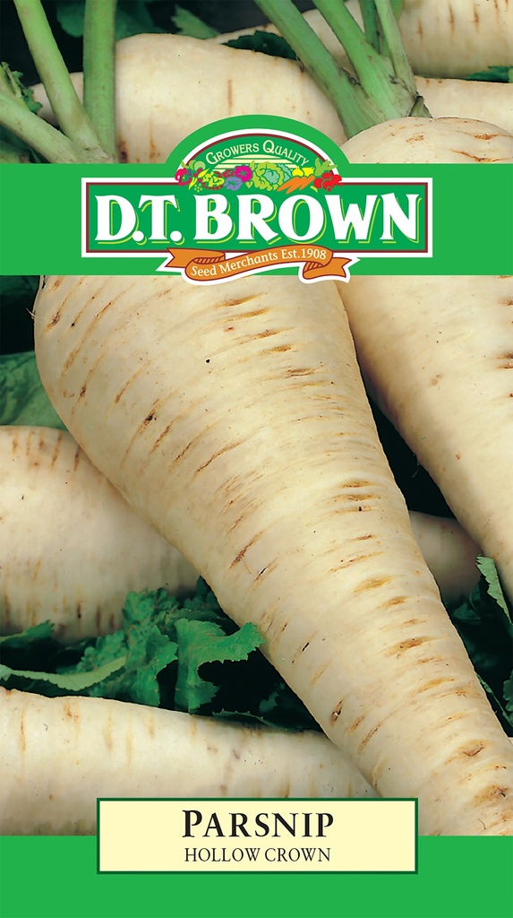 [SD0350]  Seed Mr Fothergill'sl Parsnip Hollow Crown 1.12g #2152