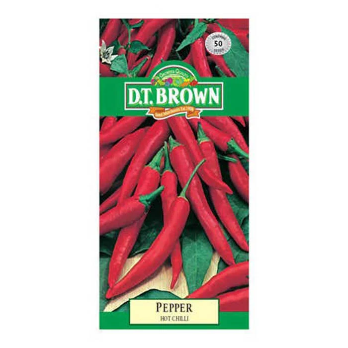 Seed Mr Fothergill'sl Pepper Hot Chilli 0.25g #2222