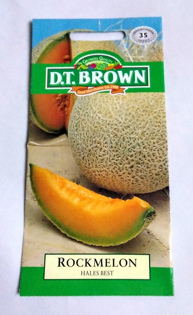 [SD0355]  Seed Mr Fothergill'sl Rockmelon Hales Best 2.2g #2237