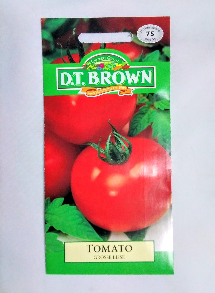 [SD0363] Seed Mr Fothergill'sl Tomato Grosse Lisse 0.266g #2244