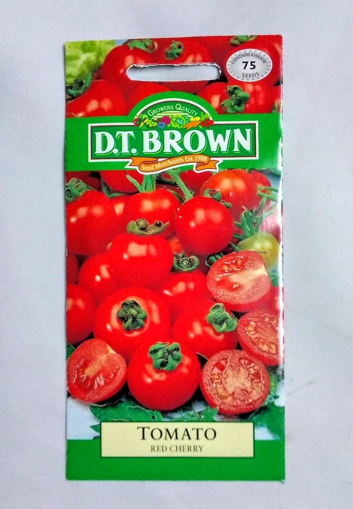 [SD0364] Seed Mr Fothergill'sl Tomato Cherry Red 0.266g #2074