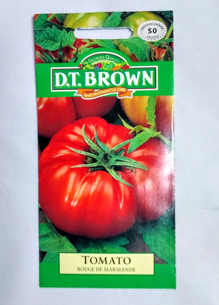 [SD0365] Seed Mr Fothergill'sl Tomato Rouge De Marm'De 0.161g #2245
