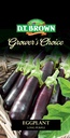 Seed Mr Fothergill'sl Eggplant Long Purple 0.364g #2325