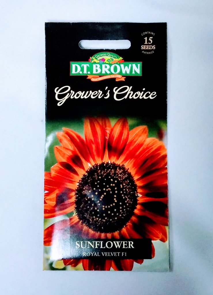 Seed Sunflower Royal Velvet 1.25g MFG2354