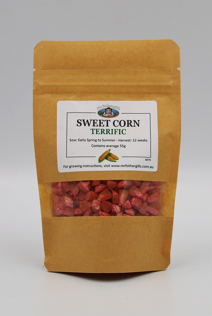 [SD0419] Seed Mr Fothergill'sl Corn Sweet Terrific BP55g #6079