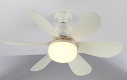 [VI7682] Fan Colour White W/Lighting Remote Control FS-HX-R420 30W