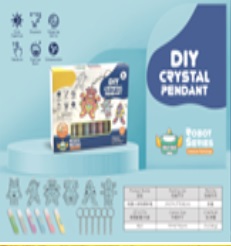 Craft DIY Cystal Pendant "Robot Series"TY981928