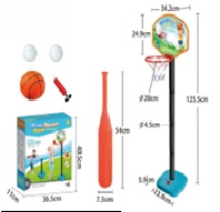 [VI7773] Sport Baseball & Basketball Box "Fun Sport" TY986360
