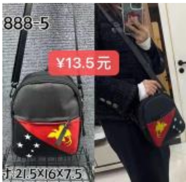 [VI6053] Bag Shoulder PNG C888-5