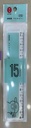 Ruler Plastic 15cm WA19-14