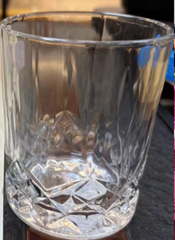 Glass Drinking Old Fashion 240ml "JINGYUAN"JSK-10301