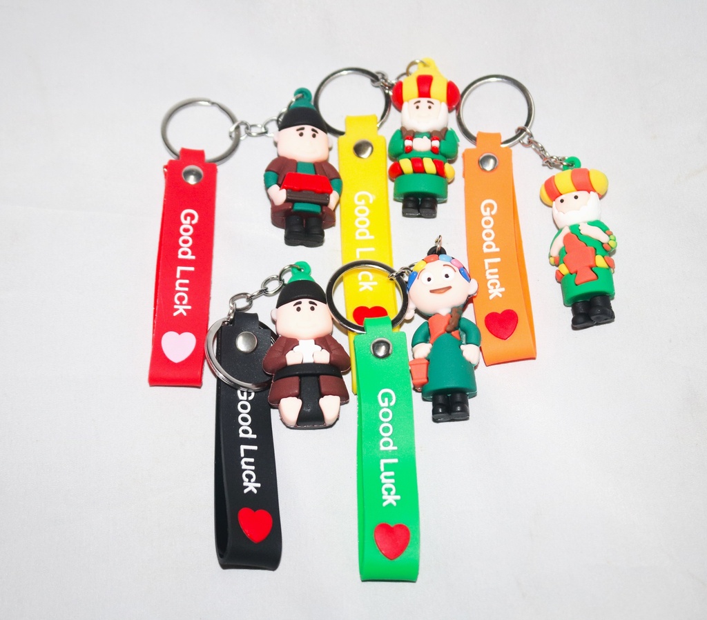 Toy Keychain Characters w/Silicon Strap TY986334
