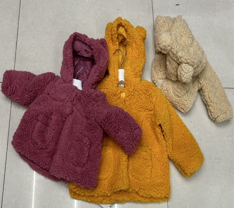 [FC6033] Toddler Hoody Thick Coat Y2-0576-2