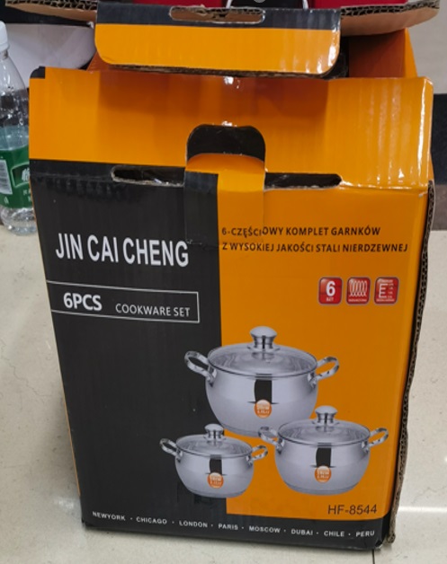 Pot Cooking Bulgy S/S 3pcs HF 8544 16953-3