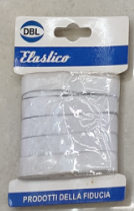 Sewing Elastic Wht HL 1.2cmx3m DBL 35416-6