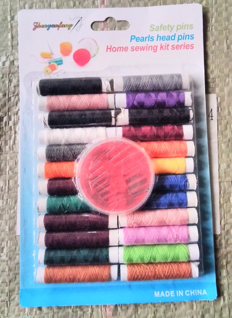 Sewing Kit 24roll sewing thread+Set of Needle 100MK
