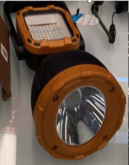Torch Flashlight LED Solar Charging Hi SHEEN 8033A 14314-7