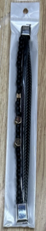 [ST2176] Jewellery Bracelet Braided 2pcs 4208-1