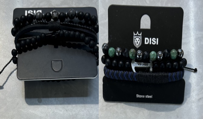 Jewellery Bracelet Beaded 3pcs/card DISI 4455-3-4