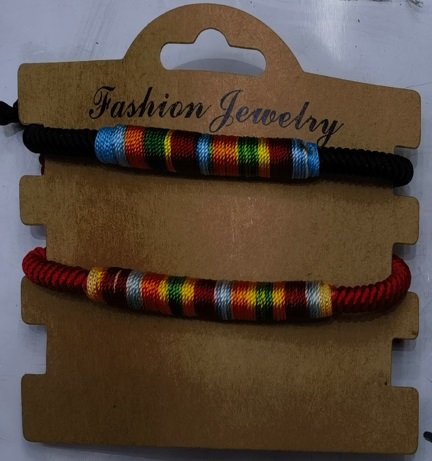 Jewellery Bracelet Braided 3pcs/card 4561-11