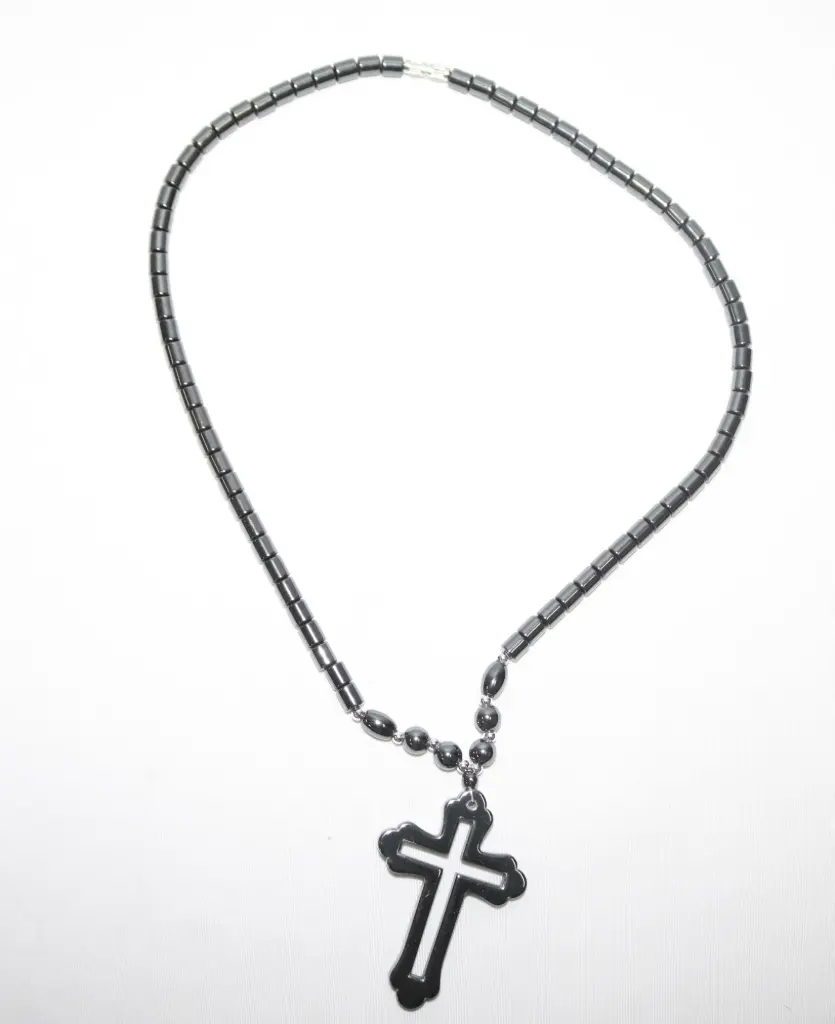 [ST2193] Christian Necklace Cross Nylon Cord