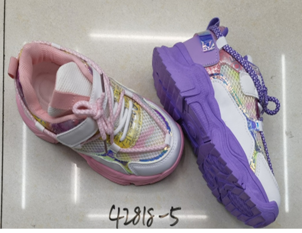 Shoe Kids Purple/Pink 42818-5
