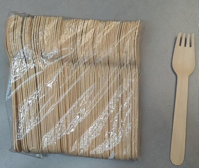 Disposable Fork Wooden 100pcs/pack SunnyBamboo