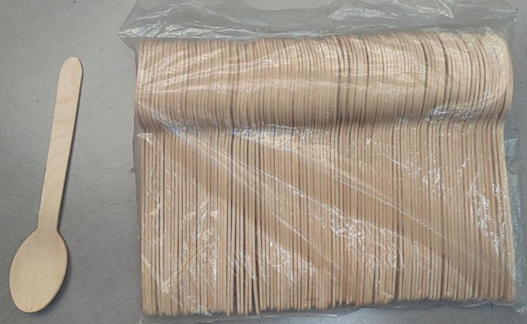 Disposable Spoon Wooden 100pcs/pack SunnyBamboo