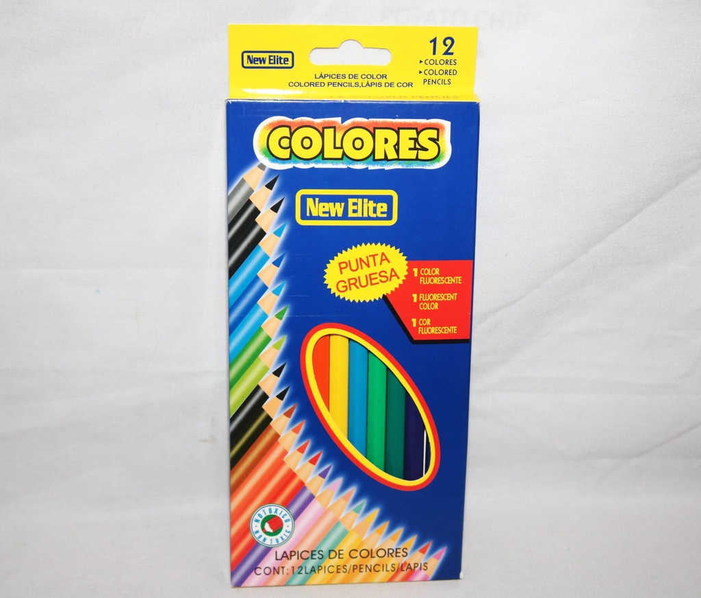 Pen Colourful 12Colores/Pkt