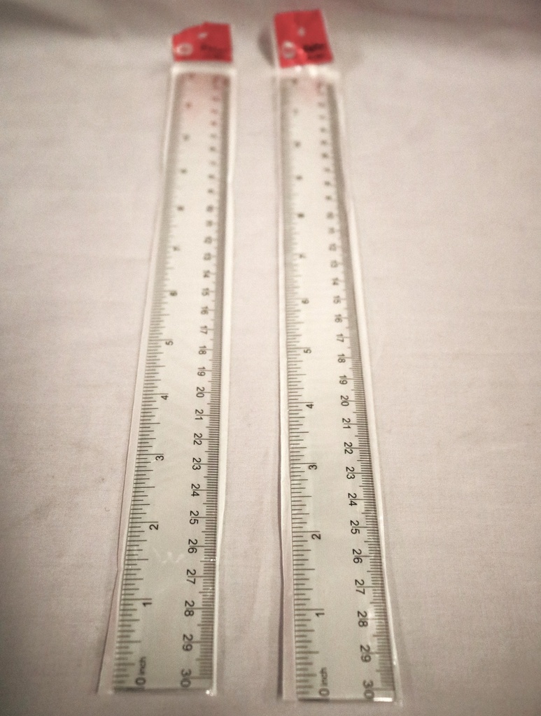 Ruler Plst 12" 6031