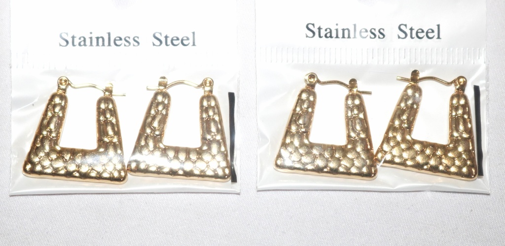 [ST2243] Jewellery Earings Gold 3 Designs