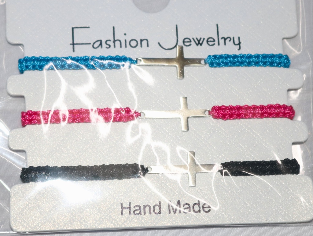 [ST2299] Jewellery Braclet Cross 3 Set