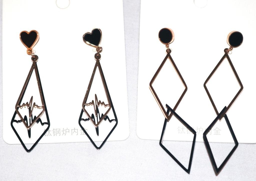 Jewellry Earings Heartbat XY97-4